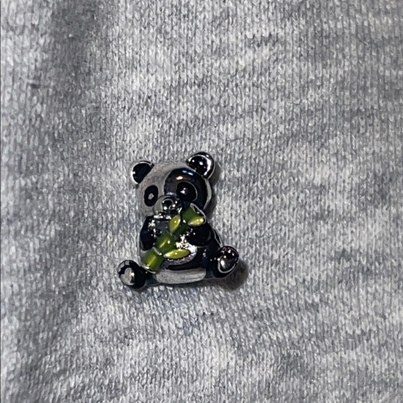 Panda Charm Holding Green Bamboo - Picture 9 of 11